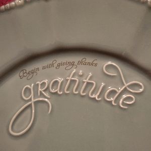 Gratitude Plate By Blessings Unlimited